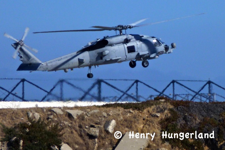 Navy chopper San Diego