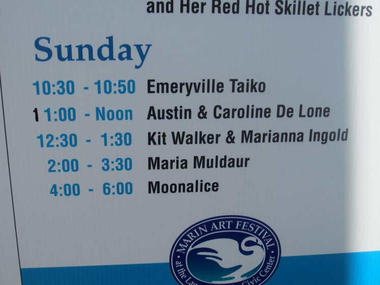 Lineup: Moonalice @ Marin Art Festival 