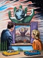 Dream Puzzle - Individual panels by Moonalice artist Dennis Larkins align to form magnificent mural!!!